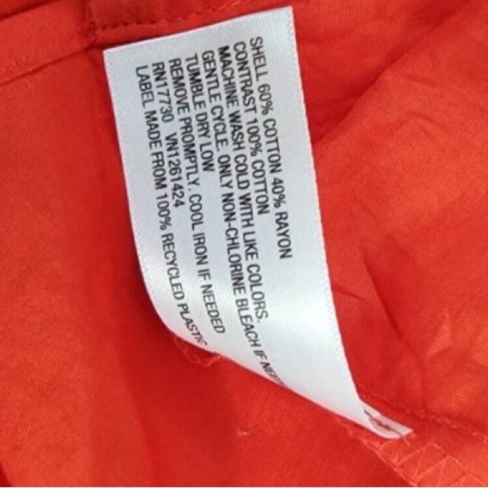 Universal Threads Faux Wrap Red Dress - Picture 8 of 9